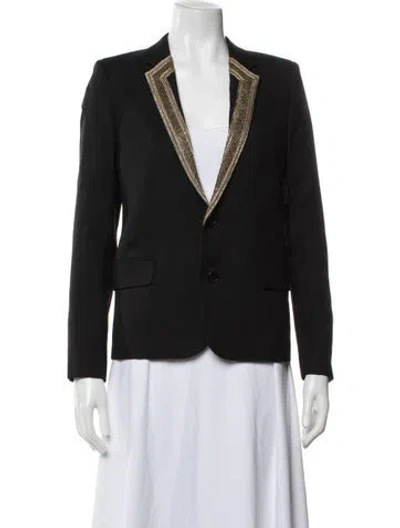 Pre-owned Saint Laurent Blazer In Grey