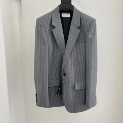 Pre-owned Saint Laurent Blazer In All Sizes In Gray