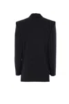 Saint Laurent Blazer Jacket In Grain De Poudre