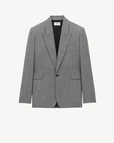 SAINT LAURENT SAINT LAURENT BLAZER JACKET IN WOOL