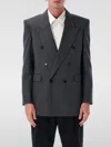 Saint Laurent Blazer  Men Color Grey In Gray