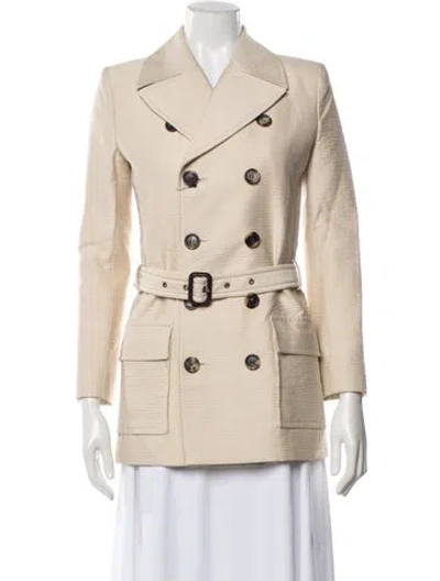Pre-owned Saint Laurent Blazer W/ Tags In Neutrals