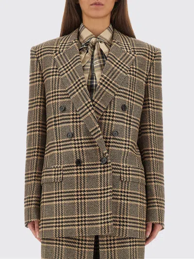 Saint Laurent Blazer Woman  In Green