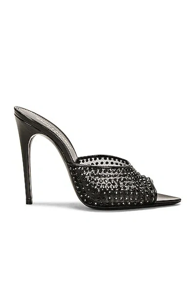 SAINT LAURENT BLONDE MULE SANDAL