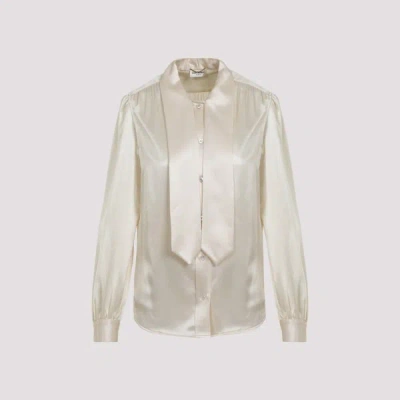 Saint Laurent Blouse 38 In White