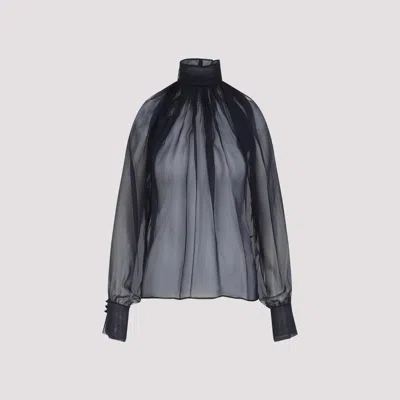Saint Laurent Blouse Blue