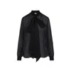 Saint Laurent Blouse In Black