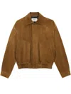Saint Laurent Contemporary Silhouette Suede Jacket