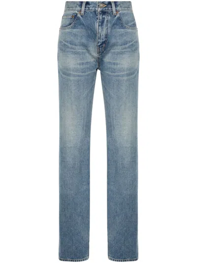 Saint Laurent Blue 100% Cotton Clothing Jeans