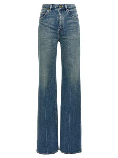 Saint Laurent Blue 70s Jeans
