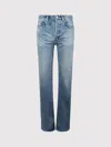 Saint Laurent Denim Slim Fit Jeans In Blue