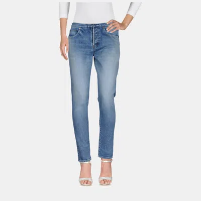 Pre-owned Saint Laurent Blue Denim Jeans Size 28