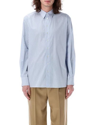 SAINT LAURENT BLUE STRIPED SHIRT