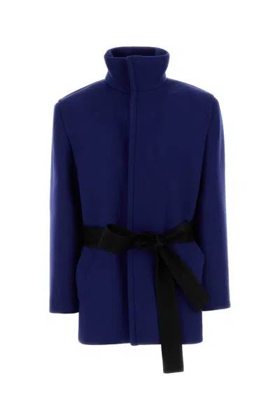 Saint Laurent Blue Wool Jacket