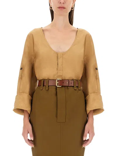 SAINT LAURENT BLUSA HENLEY