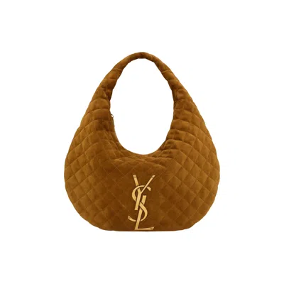 Pre-owned Saint Laurent Bo Icare Hobo 'orange Caramel Cognac' | Brown | Women's Size Onesize