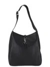 Saint Laurent Large Calfskin Le 5 À 7 Shoulder Bag In Animal Print