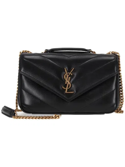 Saint Laurent Bo S Loulou 7_daytona Lamb In Black