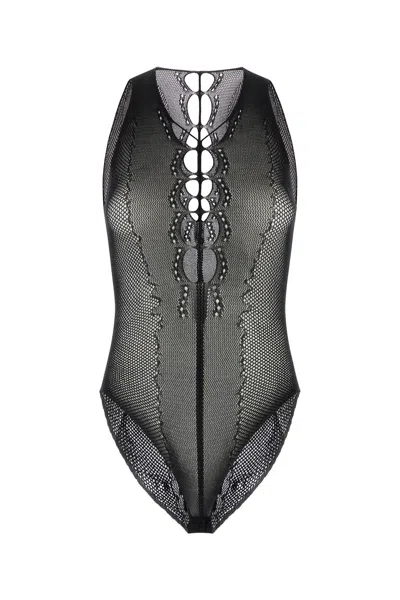 SAINT LAURENT BODY IN RETE NERA DONNA