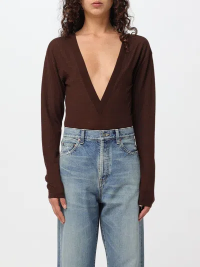 Saint Laurent Body  Woman Color Brown