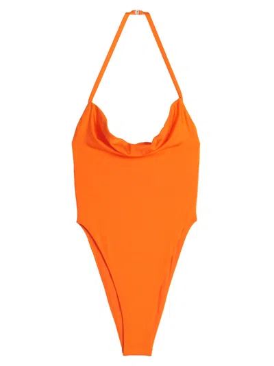 Saint Laurent Body Sgambato Underwear, Body Orange