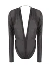 Saint Laurent Mousseline Body In Tempete