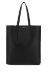 Saint Laurent Bold Leather Tote Bag