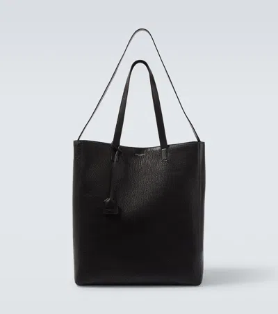 Saint Laurent Bold Leather Tote Bag