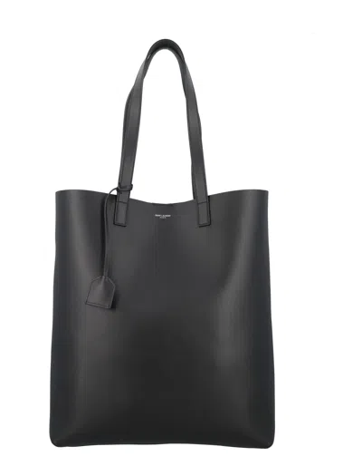 Saint Laurent Bold Shopping Bag In Black