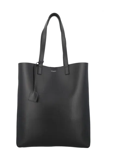 Saint Laurent Bold Shopping Bag In Black
