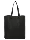 Saint Laurent Bold Rectangular Tote Bag With Dual Handles In Black