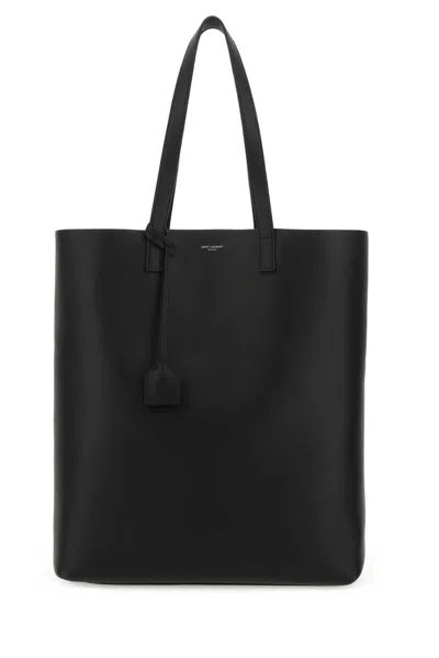 Saint Laurent Bold Shopping Tote Bag In 1000