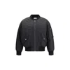 Saint Laurent Bomber Boule Oversiz In Black