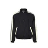 Saint Laurent Lightweight Zip-up Jacket In Black