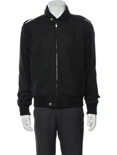 Pre-owned Saint Laurent Bomber Jacket In Black