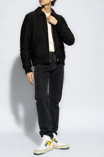 Saint Laurent Bomber Jacket In Black