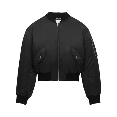 Pre-owned Saint Laurent Bomber Jacket 'black' | Men's Size 50