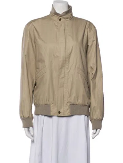 Pre-owned Saint Laurent Bomber Jacket In Neutrals