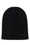 Saint Laurent Cuffia In Cashmere Nero Donna
