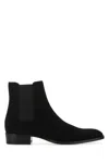 Saint Laurent Wyatt 30 Otterproof Chelsea Boot In Black