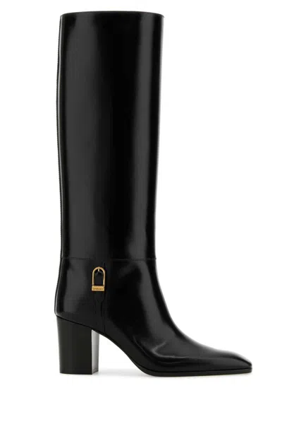 Saint Laurent Boots In Black
