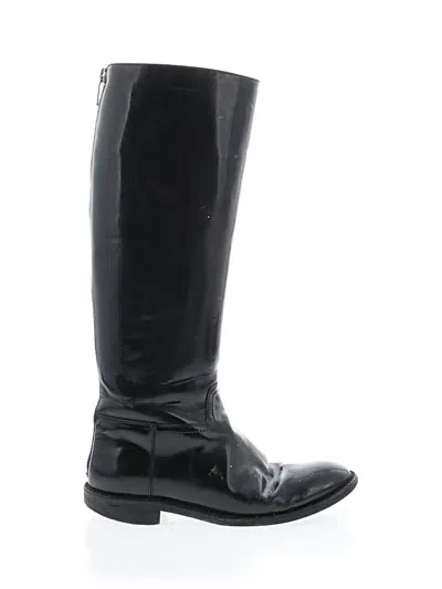 Pre-owned Saint Laurent Boots In Black