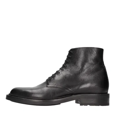 Saint Laurent Boots Black In Nero Neri E Grigi
