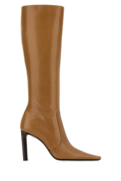 Saint Laurent Boots In Brown