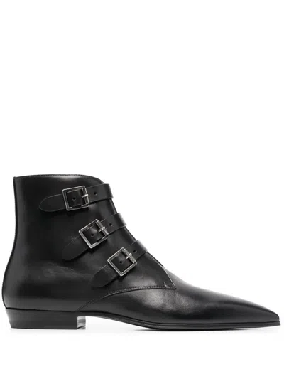 Saint Laurent Boots In Noir