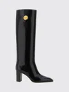Saint Laurent Boots Woman Color Black In Black
