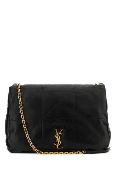 SAINT LAURENT BORSA A SPALLA JAMIE 4.3 IN NAPPA NERA DONNA