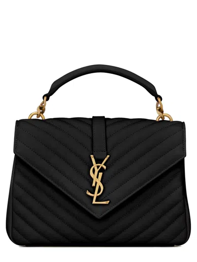 Saint Laurent Borsa "college" Medium In Black