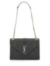Saint Laurent Borsa "envelope" Medium In Pelle