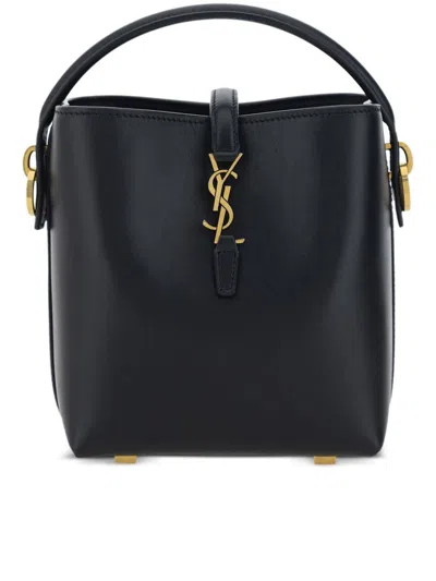 Saint Laurent Borsa Le 37 Mini In Pelle Lucida
